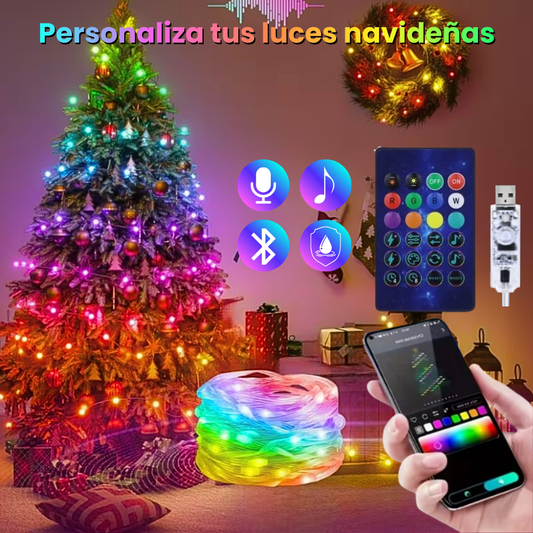 Luces Inteligentes para Navidad - Luces Smart con Control Remoto