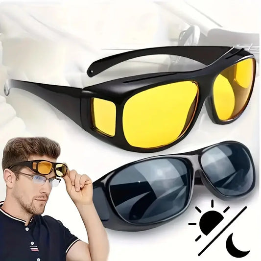 Visión Total - (2x1) Lentes HD de Día y Noche con Super Visión - Viaja con confianza en todo momento