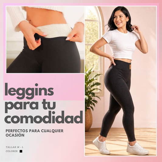 LEGGINS  TÉRMICOS LEVANTA GLUTEOS CON FAJITA MOLDEADORA