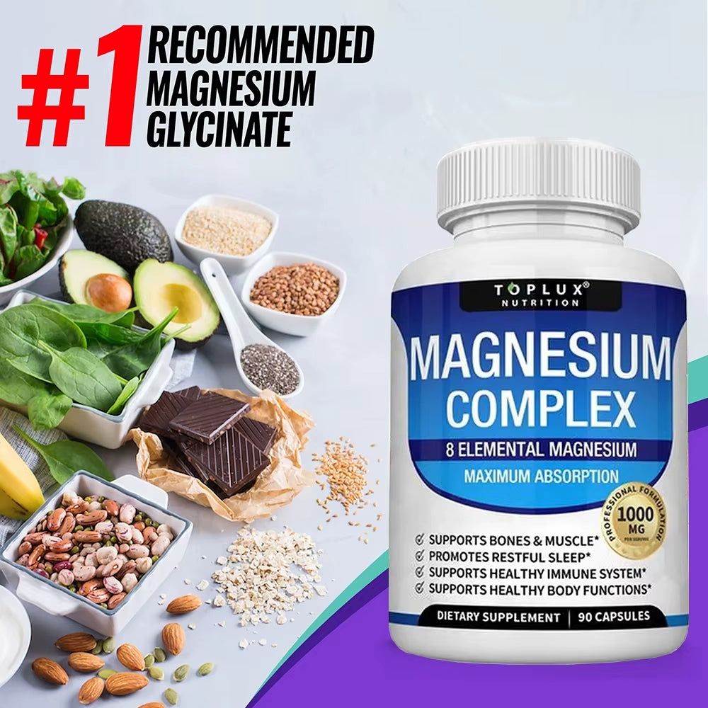 Suplemento Premium - Magnesium Complex - 90 cápsulas